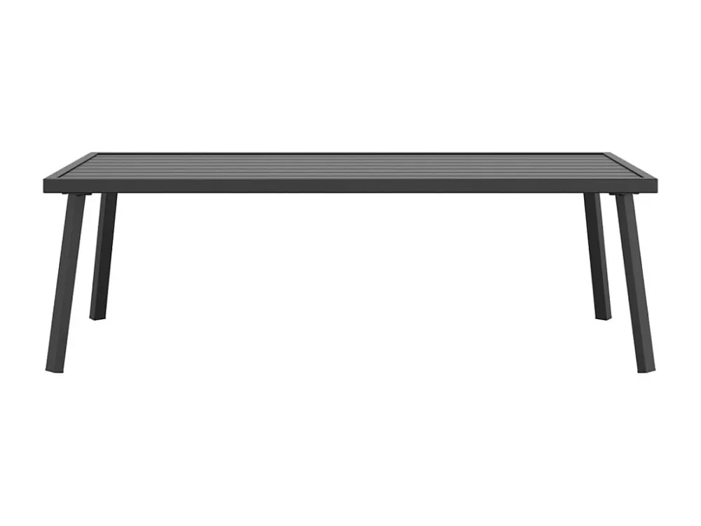 Mesa de centro de jardim 110x55x35 cm ço antracite Clicnbuy