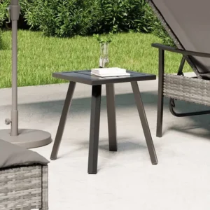 Mesa de jardim 34x34x38 cm ço antracite Clicnbuy