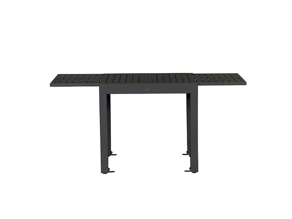 Estosa - Mesa extensível de alumínio para jardim 82-163 cm Lipari cinza PRIVATE GARDEN