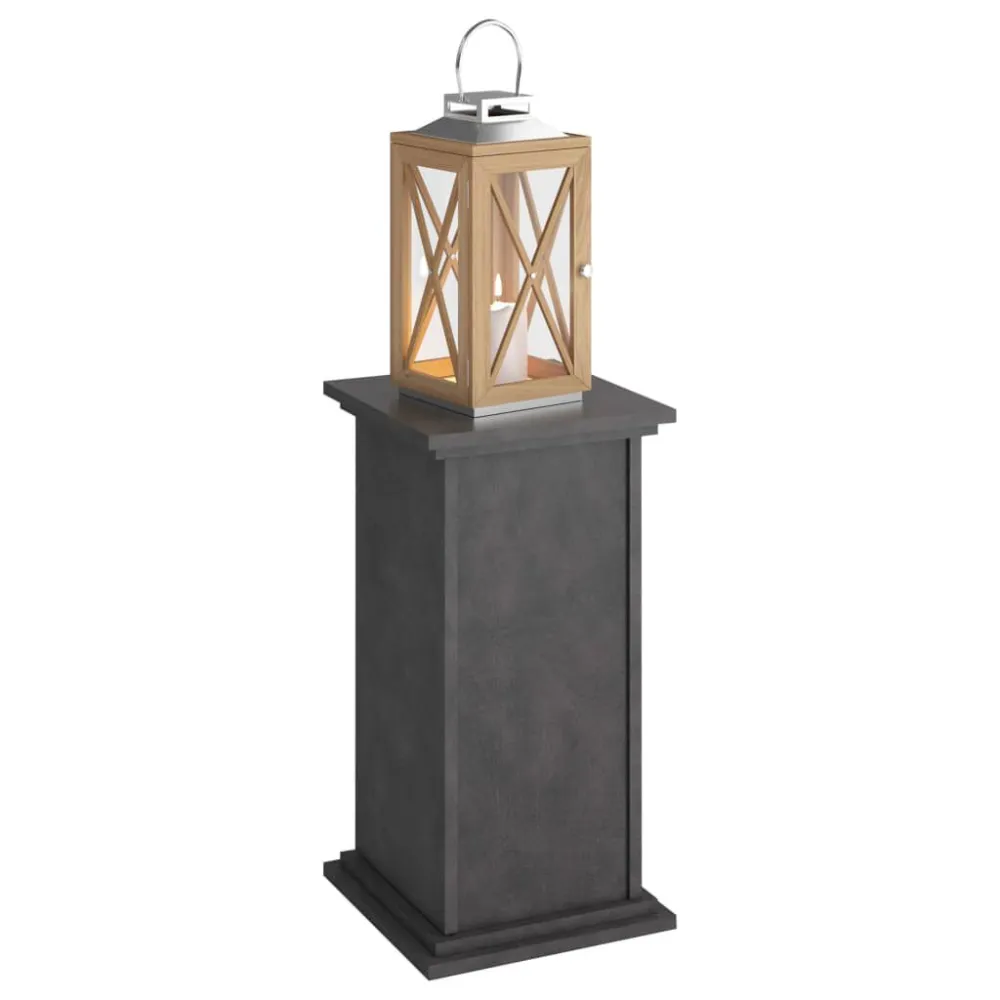 FMD Mesa decorativa com porta 57,4 cm cor matera para Churrasqueiras e Áreas de Lazer