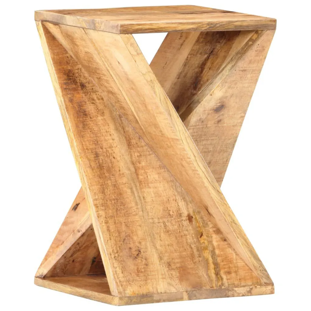 Mesa de apoio 35x35x55 cm madeira de mangueira maciç Fácil de Limpar