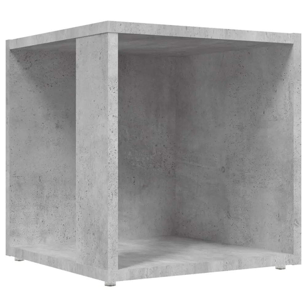 Mesa de Canto para Mesa de apoio derivados de madeira cinzento cimento