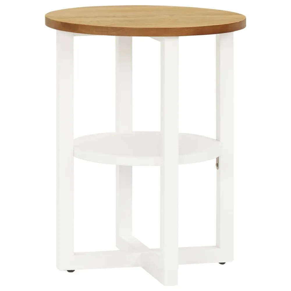 Mesa de Ferro Fundido Mesa para candeeiro 40x50 cm madeira de carvalho maciç
