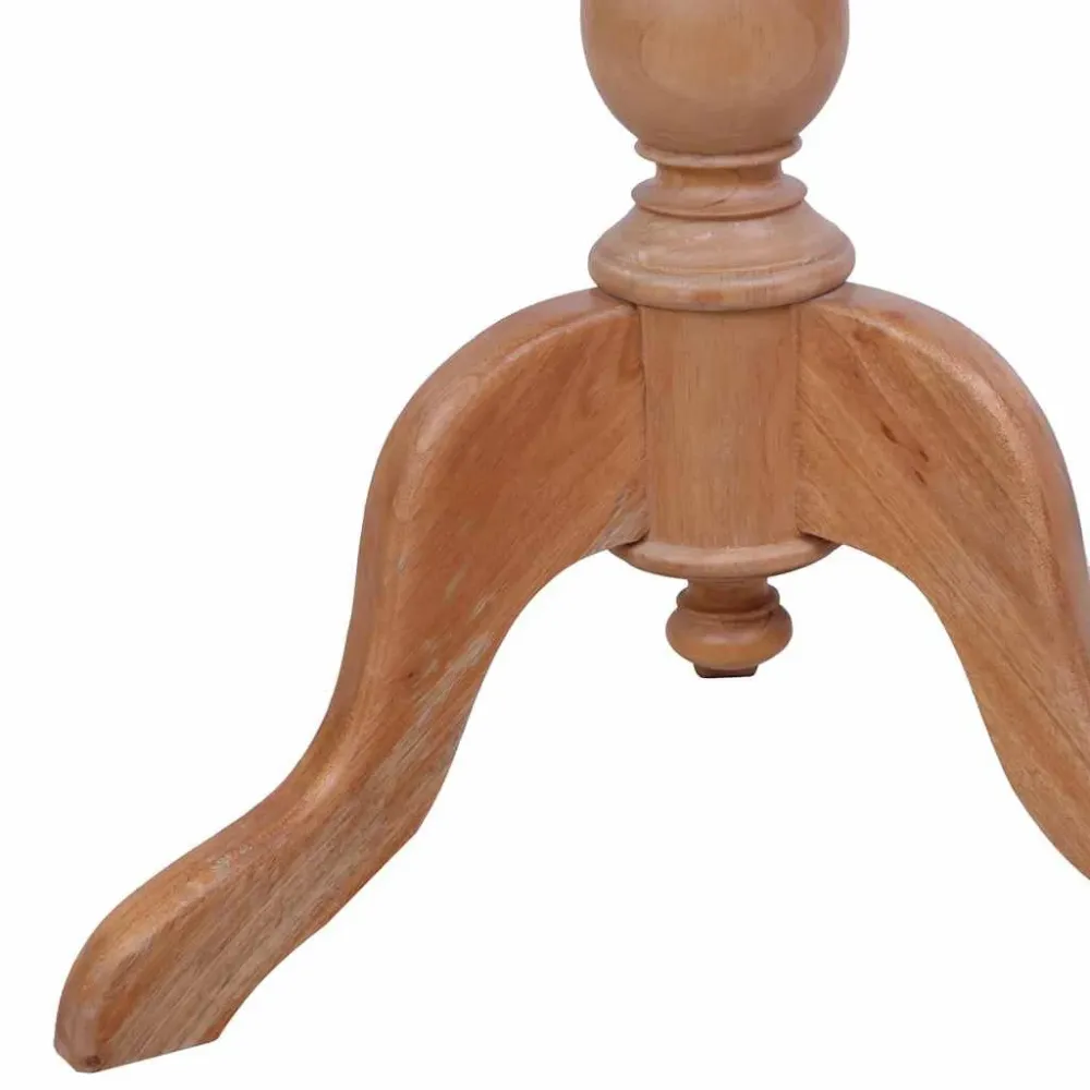 Premium para Exterior Mesa de apoio 50x50x65 cm madeira de mogno maciç cor orgânico