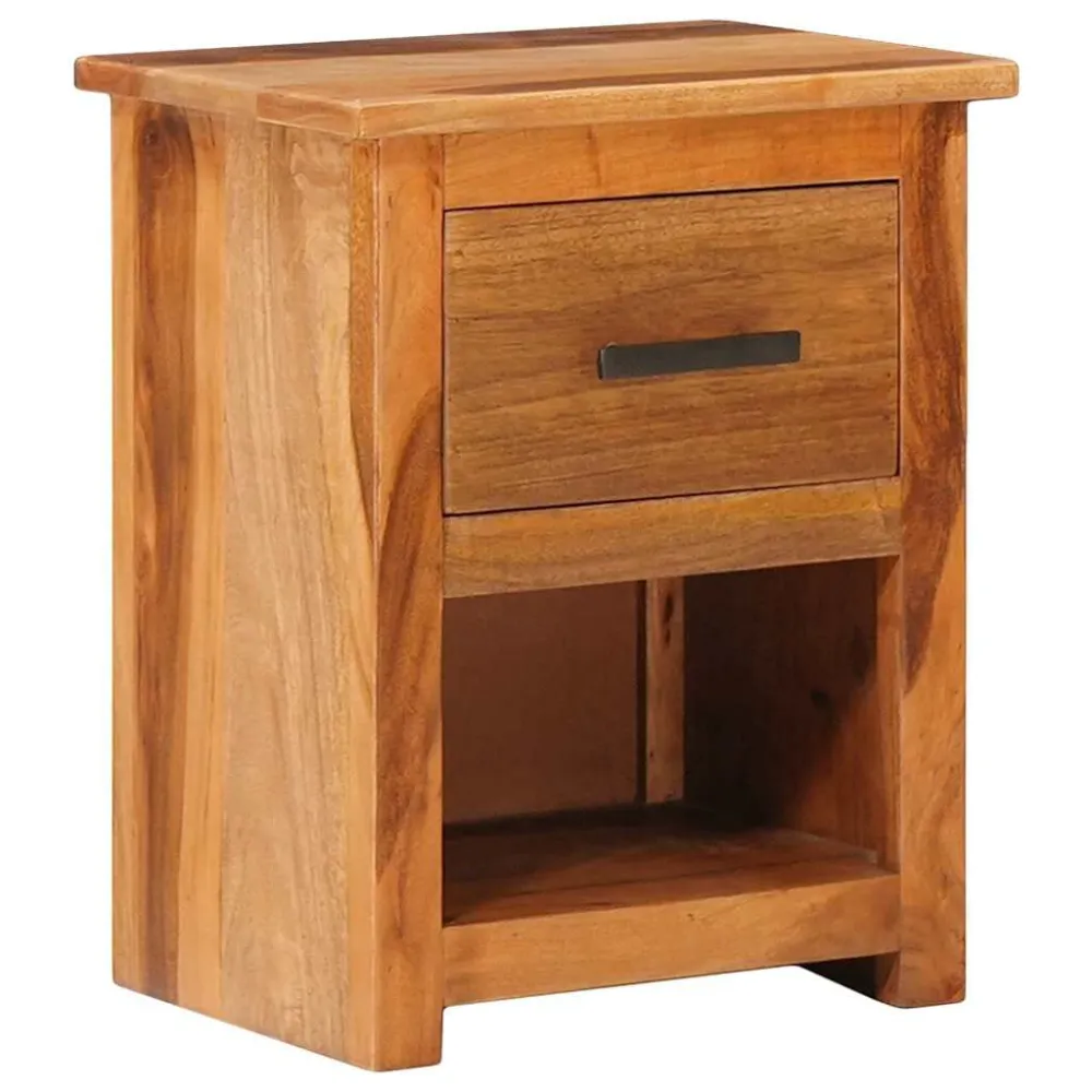 Cama Articulada Mesa de cabeceira 40x30x50 cm madeira maciç