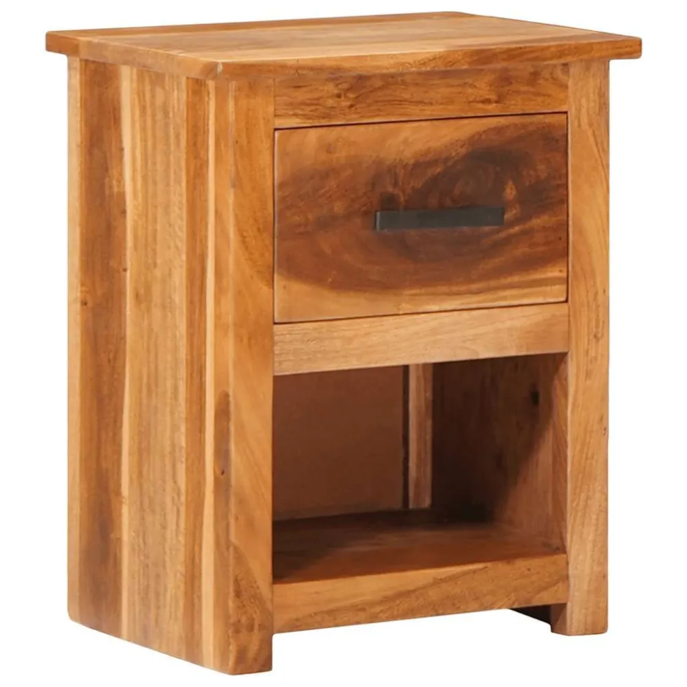 Cama Articulada Mesa de cabeceira 40x30x50 cm madeira maciç