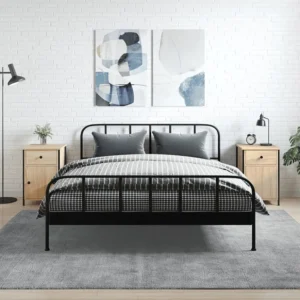 Cômoda Organizadora Mesas cabeceira 2 peças 40x42x60cm deriv. madeira carvalho sonoma