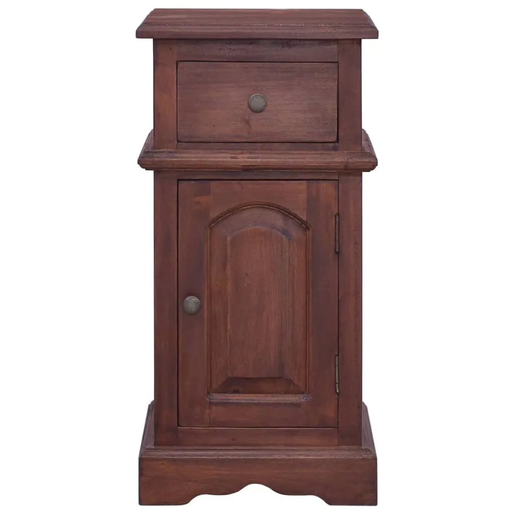 Mesa de cabeceira madeira mogno maciç castanho eterno para Quartos de Casal