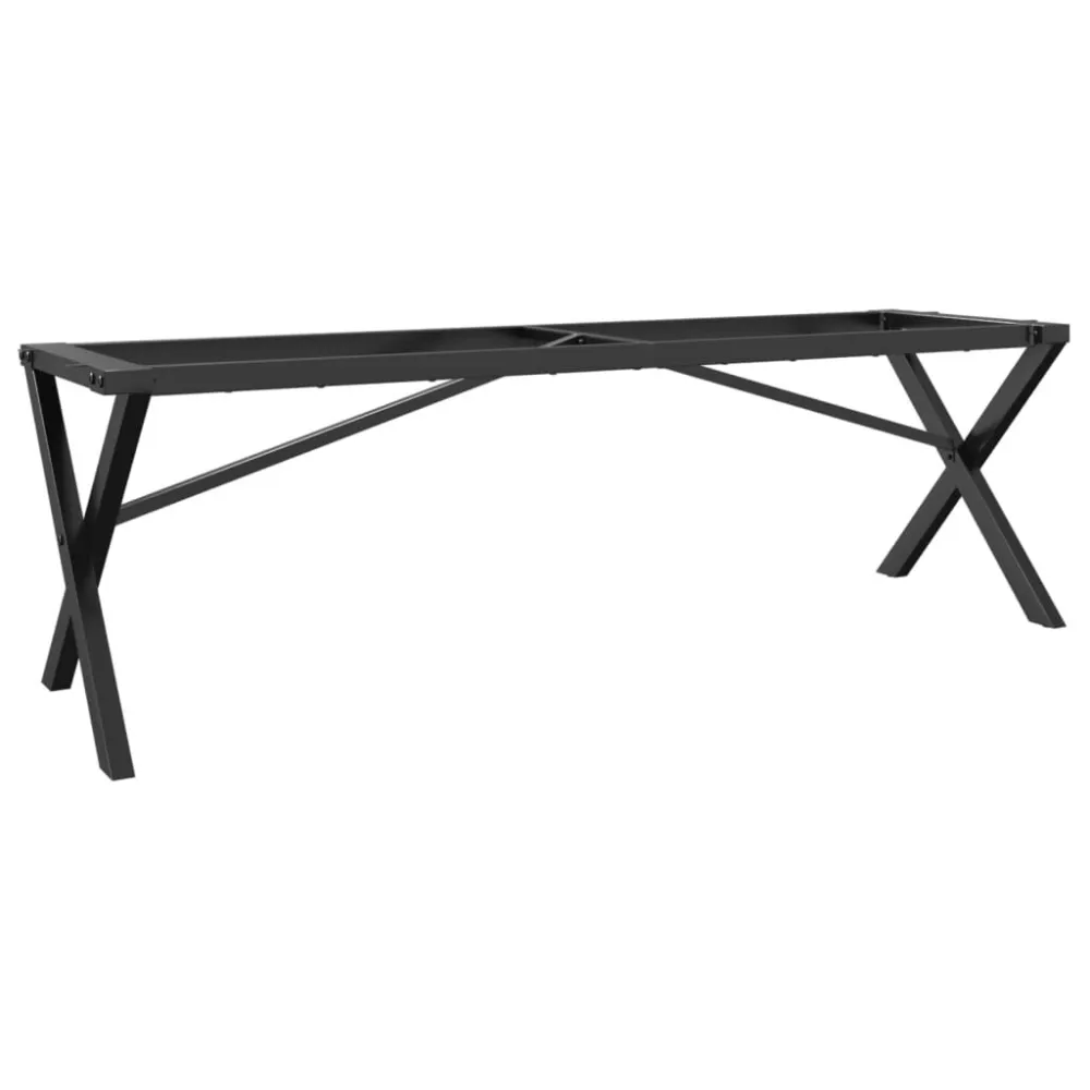 Mesa de Canto para Pernas para mesa de centro estrutura em X ferro fundido