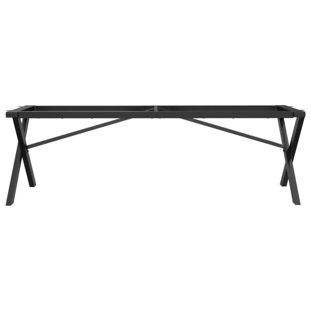 Mesa de Canto para Pernas para mesa de centro estrutura em X ferro fundido
