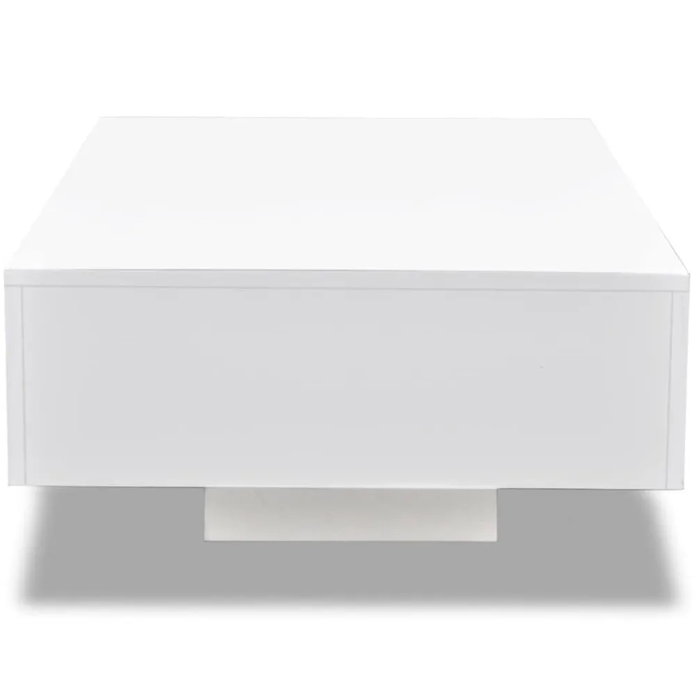 Mesa de centro, branco radiante