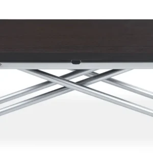 Mesa de centro elevável Carrera madeira wenge. com Guarda-sol Central