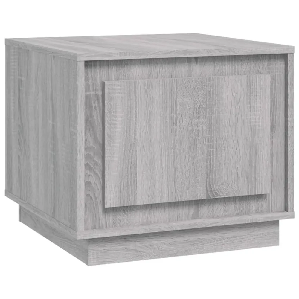 Mesa de Centro para Mesa de centro 51x50x44 cm derivados de madeira cinzento sonoma
