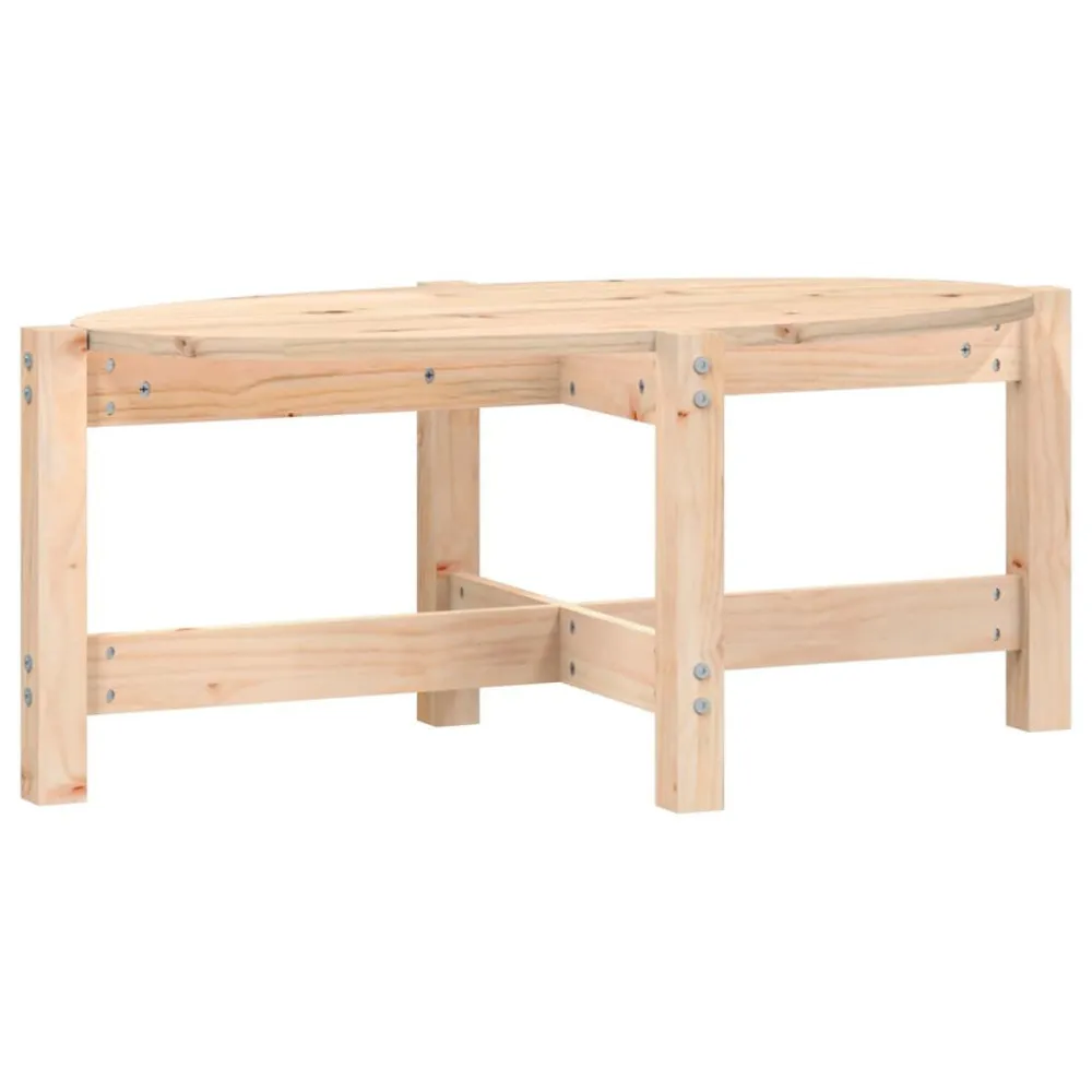 Mesa de Centro para Mesa de centro 87x48x35 cm madeira de pinho maciç