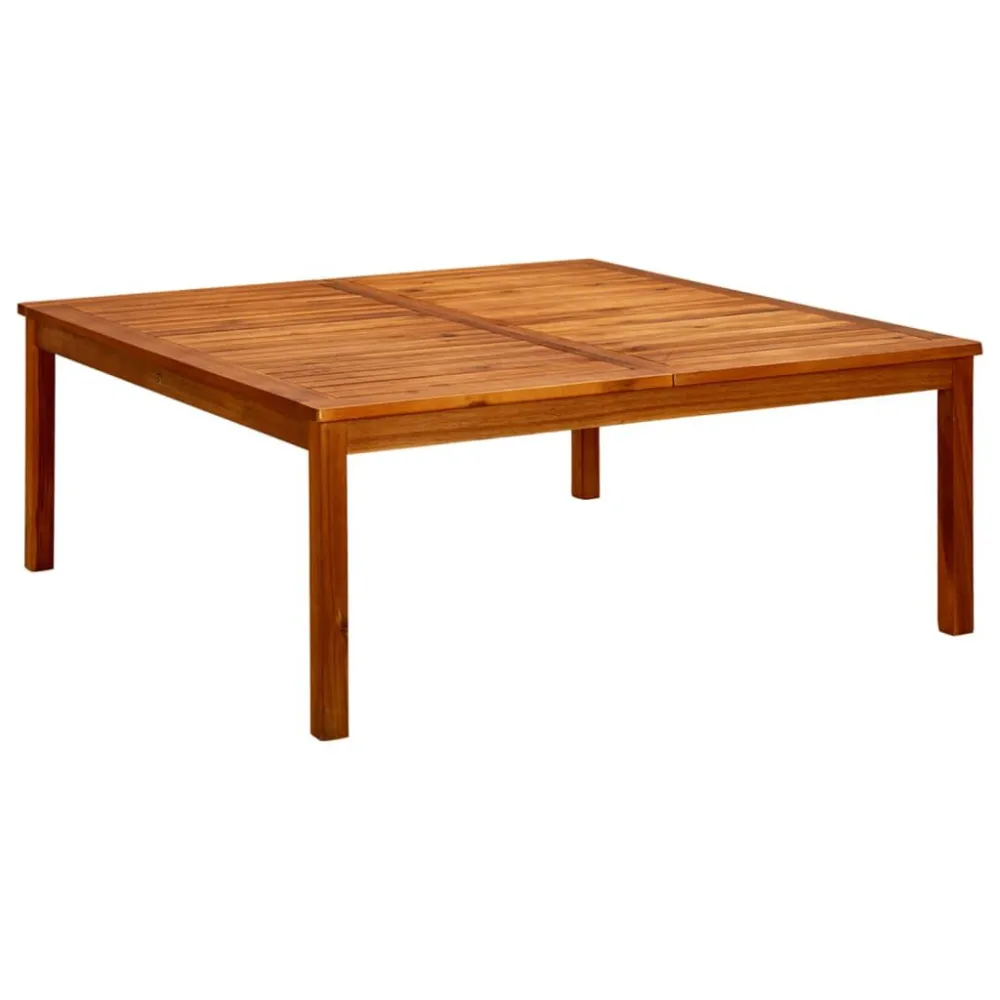 Mesa Dobrável para Mesa de centro para jardim 110x110x45 cm madeira de acácia maciç