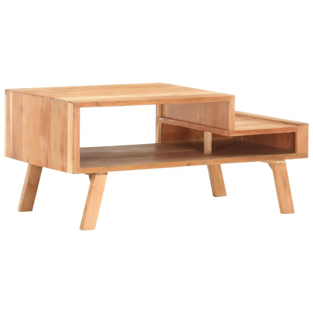 Mesa de Jardim Robusta Mesa de centro 100x50x45 cm madeira de acácia maciç