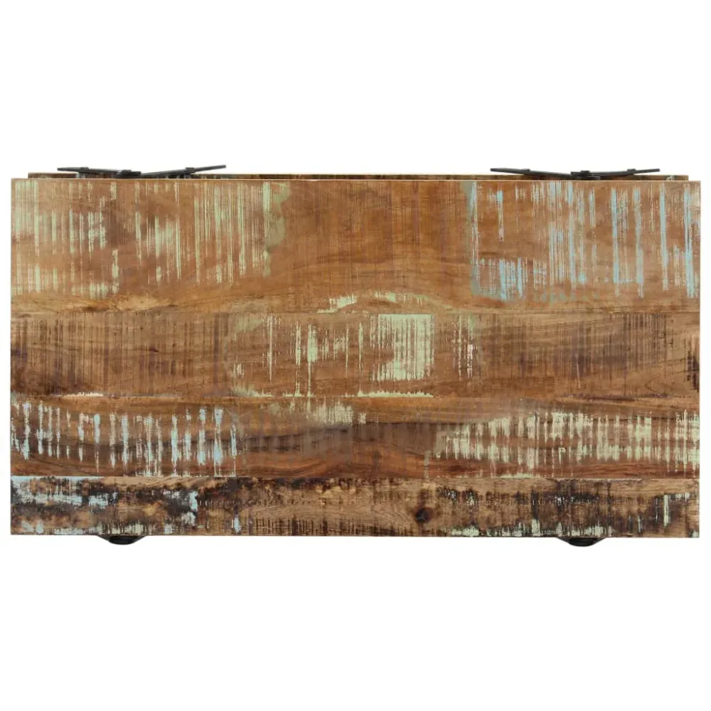 Premium para Exterior Mesa de centro 115x60x40 cm madeira recuperada maciç