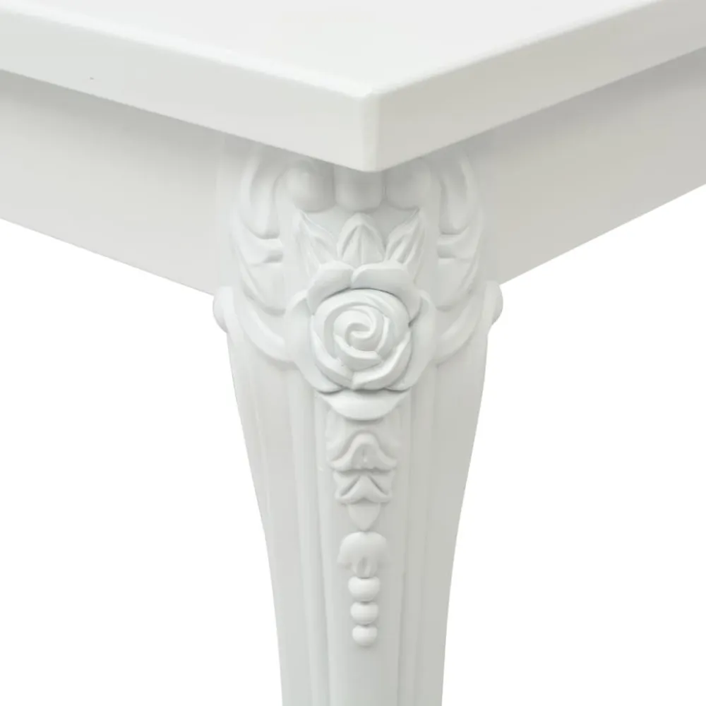 Premium para Exterior Mesa de centro 115x65x42 cm branco radiante