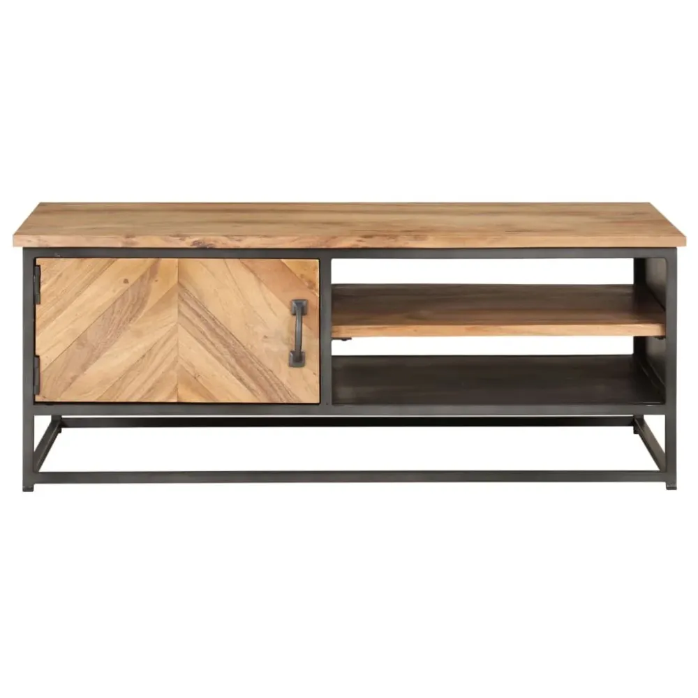 Premium para Exterior Mesa de centro 90x50x35 cm madeira de acácia maciç