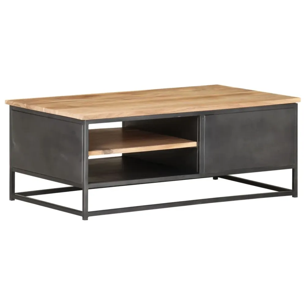 Premium para Exterior Mesa de centro 90x50x35 cm madeira de acácia maciç