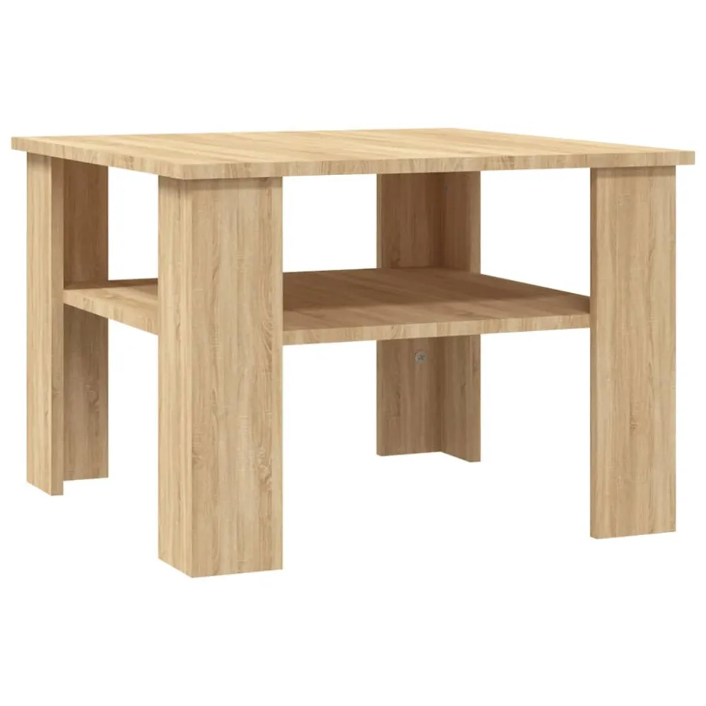 Premium para Exterior Mesa de centro derivados de madeira carvalho sonoma