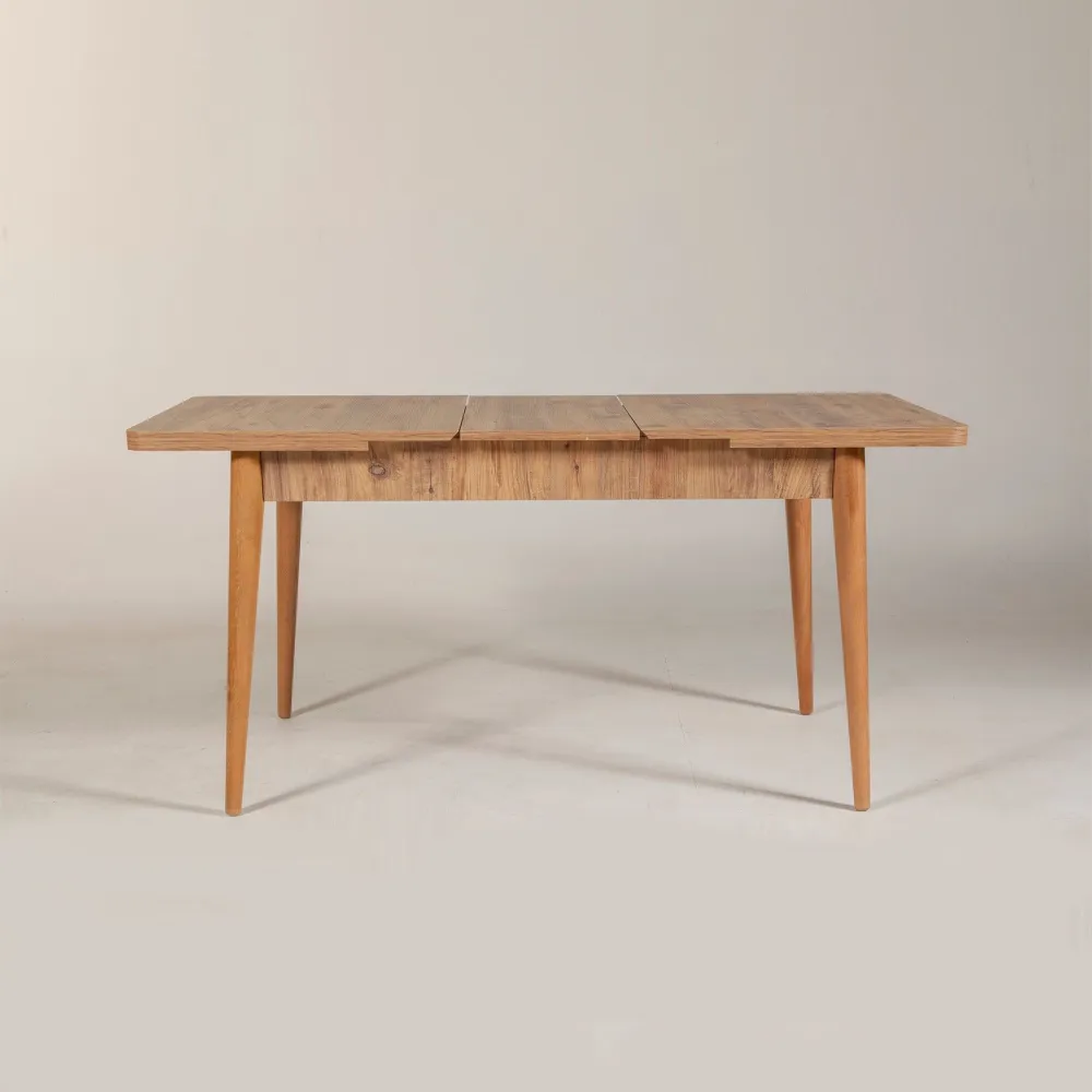 Mesa de Centro para Mesa de jantar extensível Malva Madeira clara
