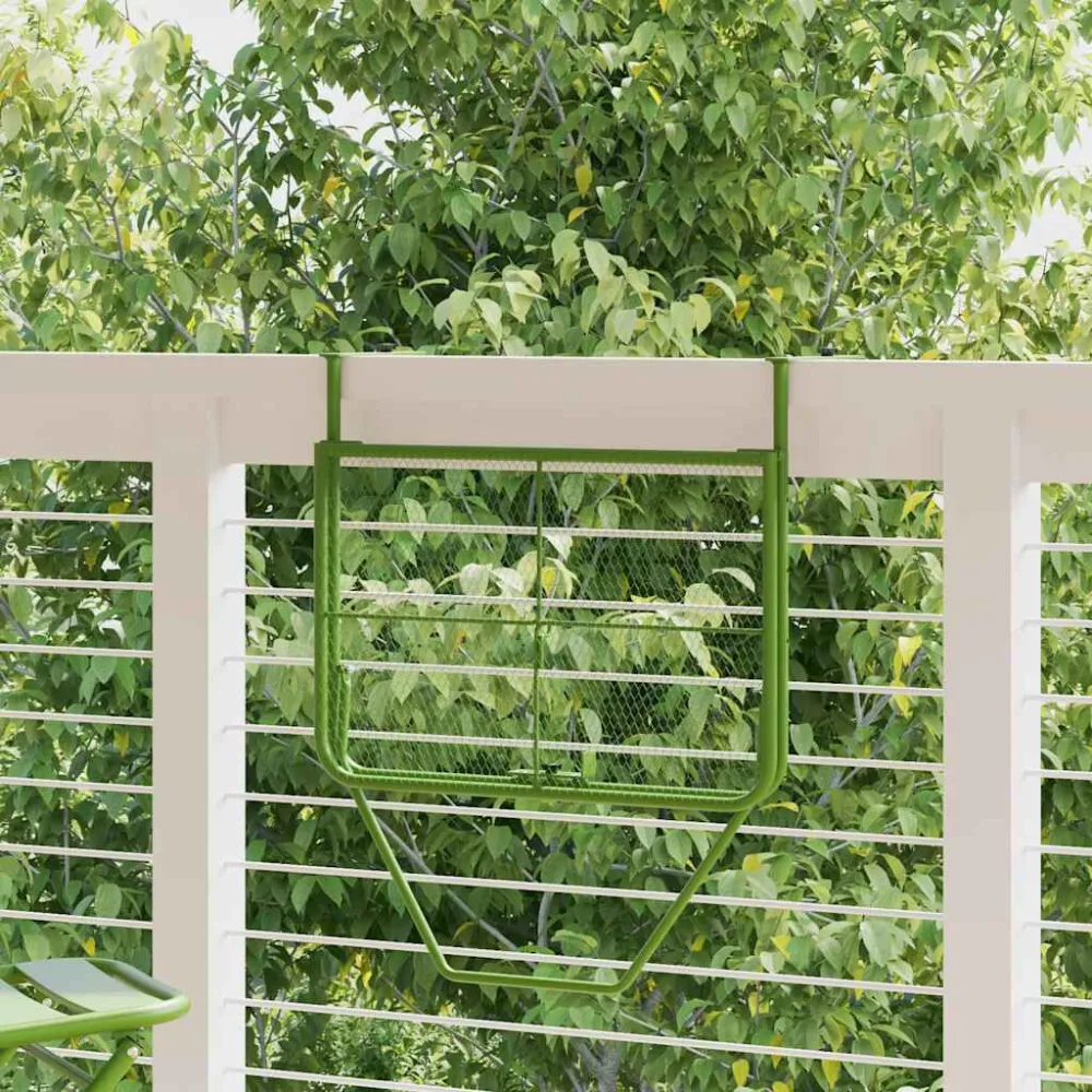 Mesa de Pátio Mesa para varanda 60x40 cm ço verde