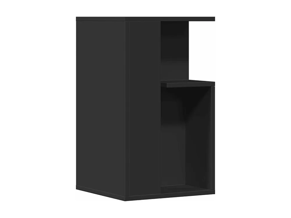 Mesa de apoio 35x35x60 cm derivados de madeira preto