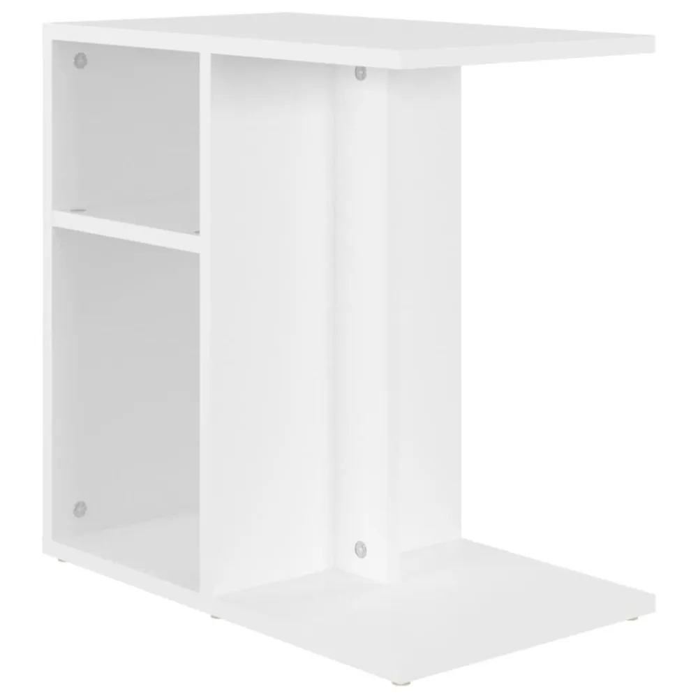 Mesa de apoio 50x30x50 cm contraplacado branco