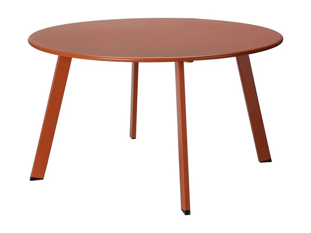 Mesa de apoio 70x40 cm terracota mate