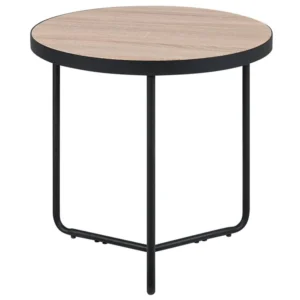 Mesa de centro ⌀ 50 cm castanho distinto MELODY MEDIUM