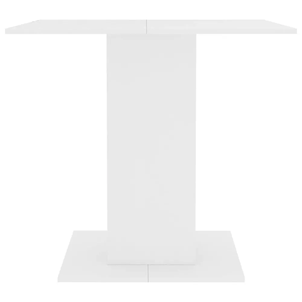 Mesa de jantar derivados de madeira branco
