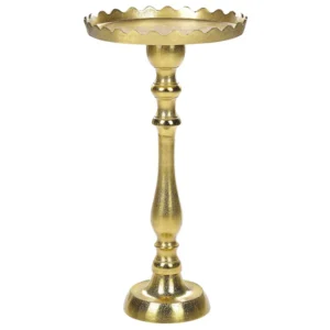 Mesa de metálico dourado TIMARU
