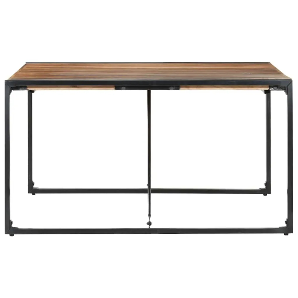 Cadeira de Jantar Mesa de jantar 140x140x75 cm madeira maciç
