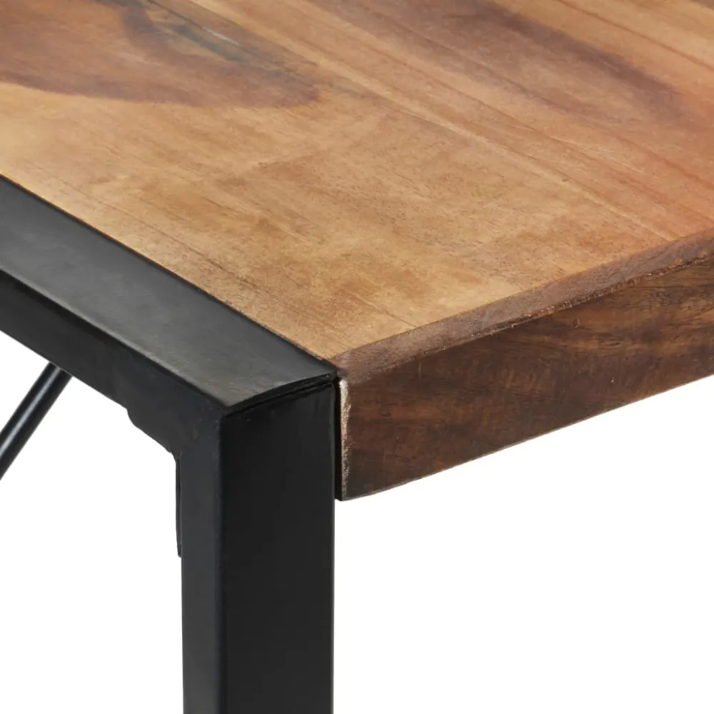 Cadeira de Jantar Mesa de jantar 140x140x75 cm madeira maciç