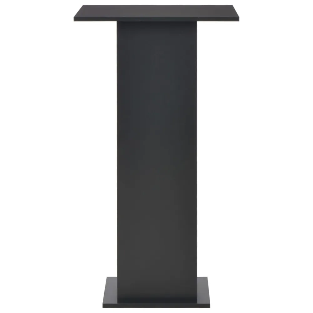 Design Ergonômico Mesa de bar 60x60x110 cm preto