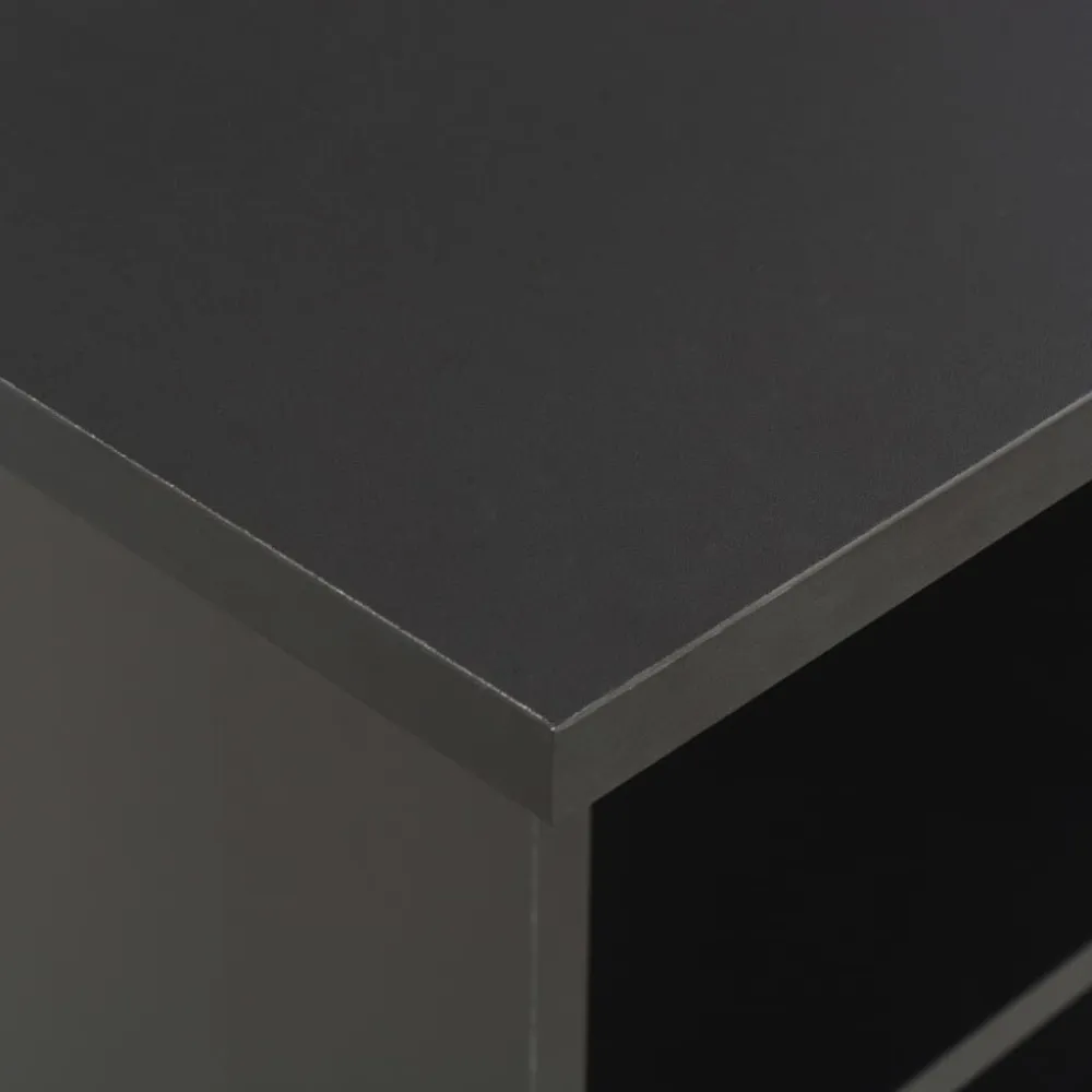 Design Ergonômico Mesa de bar 60x60x110 cm preto