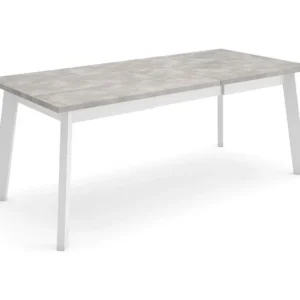 Mesa Sala de Jantar, 200, Para 10 pessoas, Pés de madeira, Cimento com 4 Gavetas