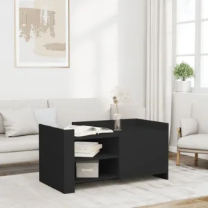 Mesa de centro 100x50x50 cm derivados de madeira preto