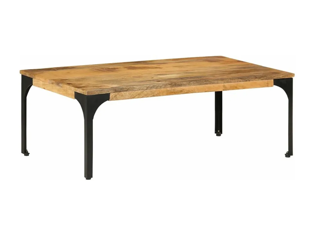 Mesa de centro 100x55x35 cm madeira de mangueira maciç