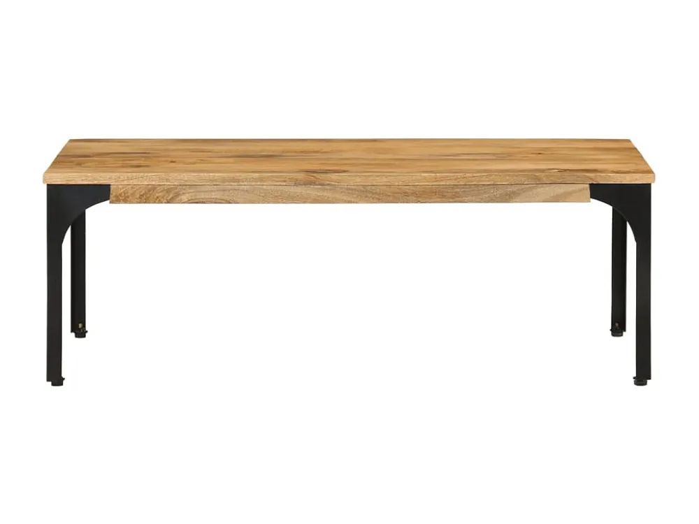 Mesa de centro 100x55x35 cm madeira de mangueira maciç