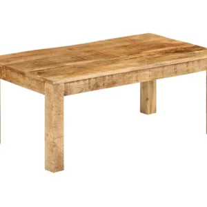 Mesa de centro 100x55x40 cm madeira de mangueira maciç