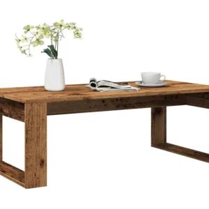Mesa de centro 102x50x35 cm derivados de madeira madeira velha