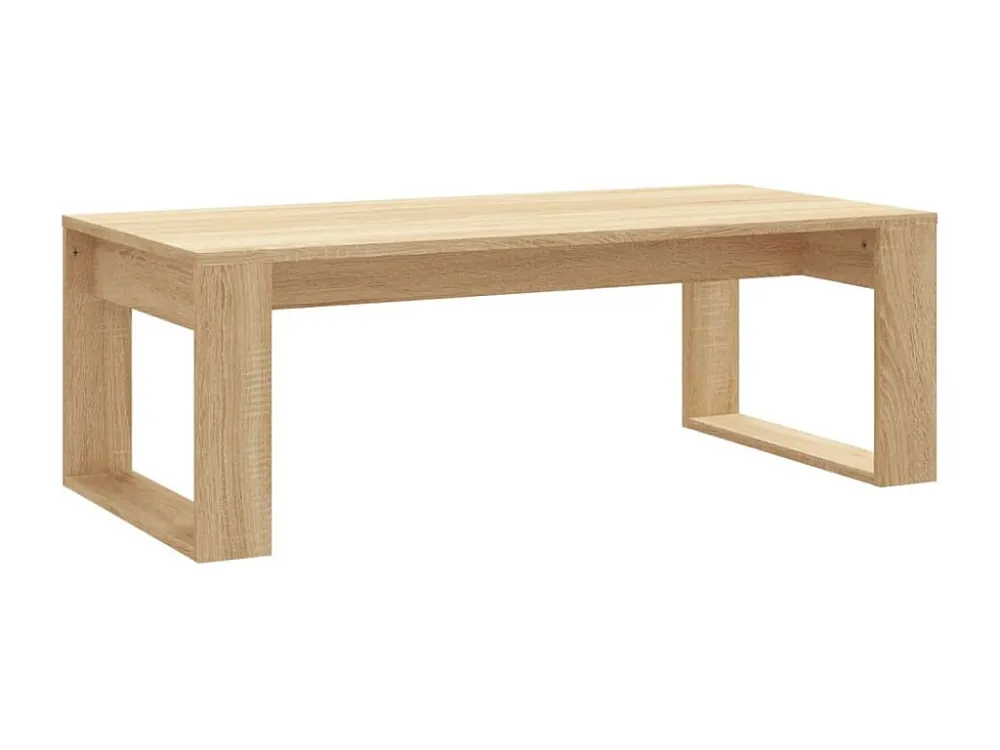 Mesa de centro 102x50x35cm derivados de madeira carvalho sonoma