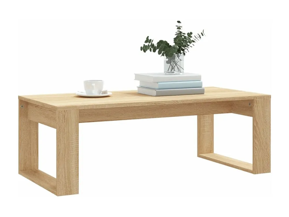 Mesa de centro 102x50x35cm derivados de madeira carvalho sonoma