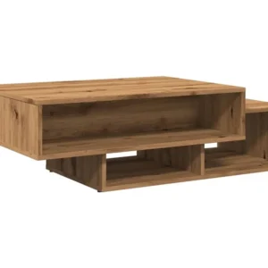 Mesa de centro 105x55x32 cm deriv. madeira carvalho artisiano