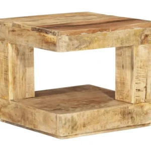 Mesa de centro 45x45x40 cm madeira de mangueira maciç