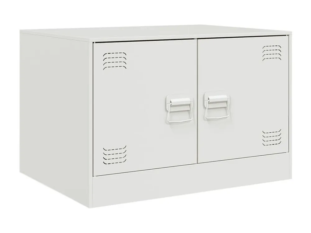 Mesa de centro 67x50x44 cm ço branco