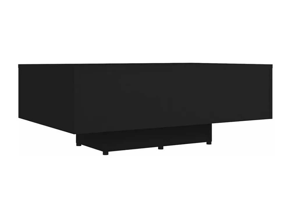 Mesa de centro 85x55x31 cm derivados de madeira preto