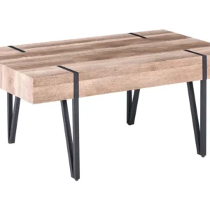 Mesa de centro em castanho 60 x 110 cm ADENA